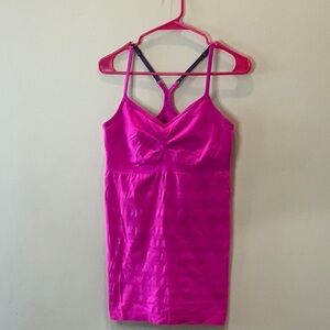 Lululemon Ebb & Flow Tank Top athletic hot pink Size 10